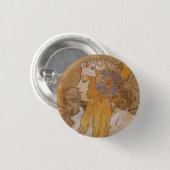 Byzantine Head: Blonde 缶バッジ (正面&裏面)