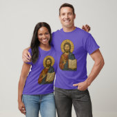 Byzantine Icon of Christ Pantocrator Tシャツ (ユニセックス)