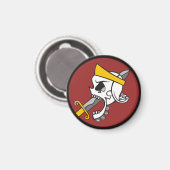 BZRDゾンビキラーのロゴマグネット マグネット (正面/裏面)