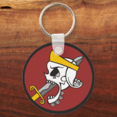 BZRDゾンビ防衛キーチェーン キーホルダー (正面)