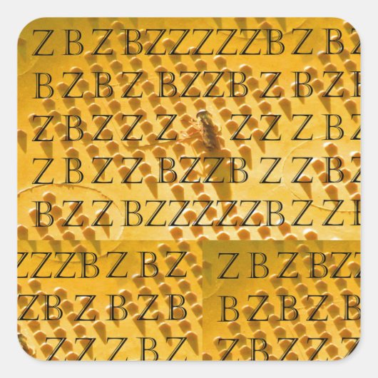 Bzzz(2) スクエアシール (正面)