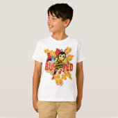 Bzzzzは保護された子供のティーを破裂させました Tシャツ (正面フル)