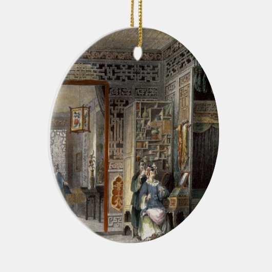 「Cからのランクの女性の私室そしてベッド部屋、 セラミックオーナメント (右)