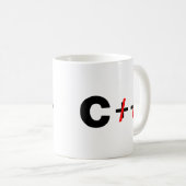 CであってC++ではない コーヒーマグカップ (正面右)