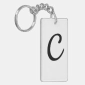 Cで始まる名前 キーホルダー (正面左)
