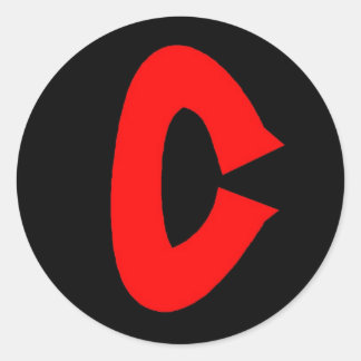 Cのシールのせいにする ラウンドシール