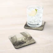 Cのトルコの海賊に十分に乗っているアゾフのコサック人 コースター (右側)