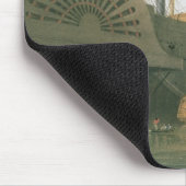 cの彼女の重量との古いフリゲート艦HMS Agamemnon マウスパッド (コーナー)