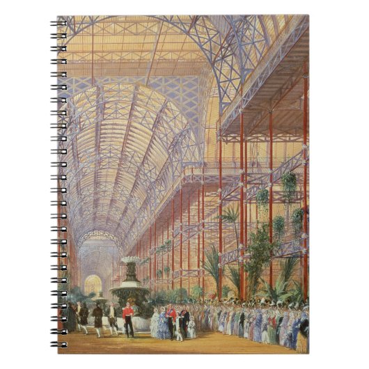 Cの後で1862年の展覧会を開けるビクトリア女王 ノートブック (正面)