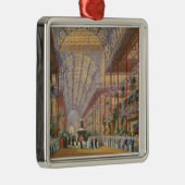 Cの後で1862年の展覧会を開けるビクトリア女王 メタルオーナメント (右)