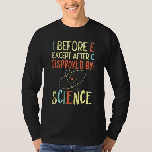 Cの後を除き、Scienceによって証明される前 Tシャツ (正面)