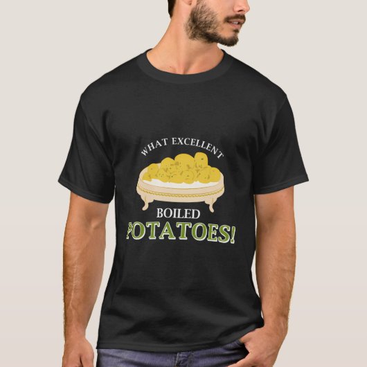 Cの贈り物として素晴最高のらしいゆで芋 Tシャツ (正面)