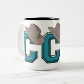 Cはカウボーイだ ツートーンマグカップ (正面左)