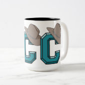 Cはカウボーイだ ツートーンマグカップ (正面右)