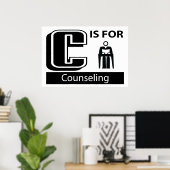 Cはカウンセリング ポスター (ホームオフィス)