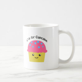 Cはカップケーキ用 コーヒーマグカップ