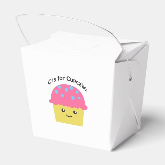 Cはカップケーキ用 フェイバーボックス (裏面サイド)