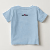 Cはカニのためです ベビーTシャツ (裏面)