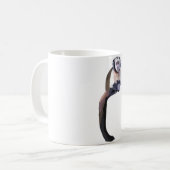 Cはカプチンのためだ コーヒーマグカップ (正面左)