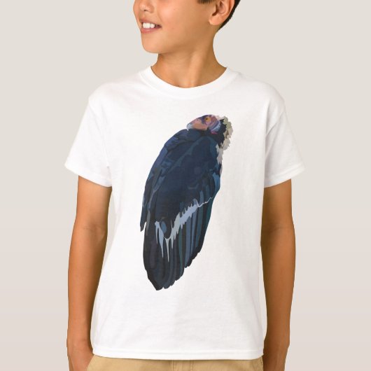 Cはカリフォルニアのコンドル Tシャツ (正面)