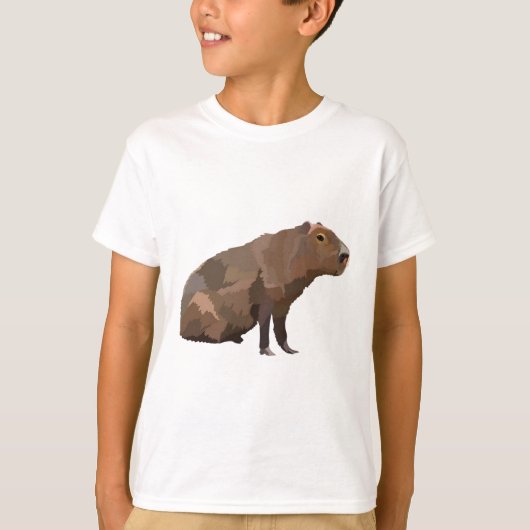 Cはキャピバラ Tシャツ (正面)