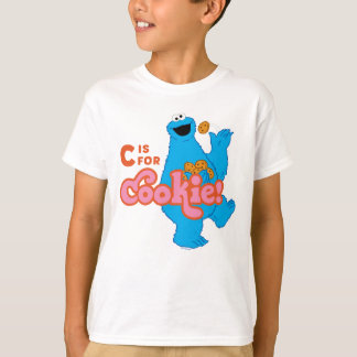 CはクッキーのC Tシャツ