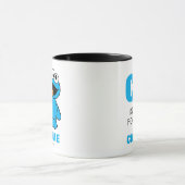 Cはクッキーモンスター用 |名前の追加 マグカップ (中央)