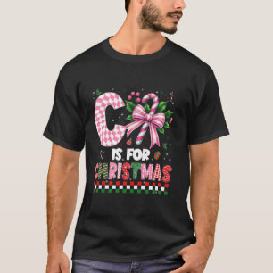 Cはクリスマスクリスマスコケットボウサンタウォメンズ Tシャツ