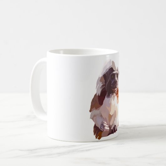Cはコットントップタマリンのためだ コーヒーマグカップ (正面左)