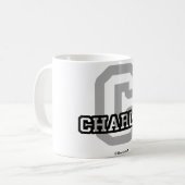 Cはチャーリーのためです コーヒーマグカップ (正面左)