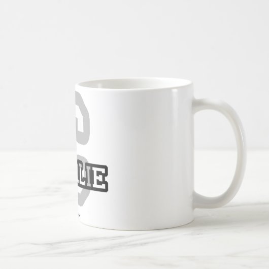 Cはチャーリーのためです コーヒーマグカップ (右)