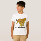 Cはチータのためです Tシャツ (正面フル)