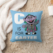 Cはフォン・カウント(Count von Count) |名前の追加 クッション (ブランケット)
