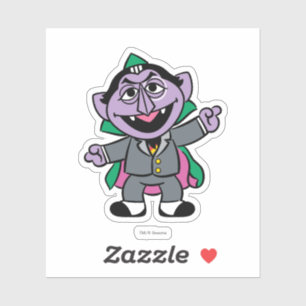 Cはフォン・カウント(Count von Count)  名前の追加 シール