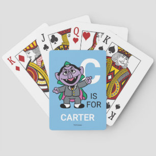 Cはフォン・カウント(Count von Count)  名前の追加 トランプ
