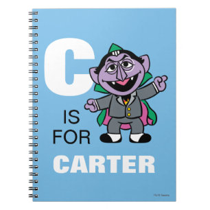 Cはフォン・カウント(Count von Count)  名前の追加 ノートブック