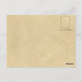 Cはラクダ用 – アルファベットアニマル ポストカード (裏面)