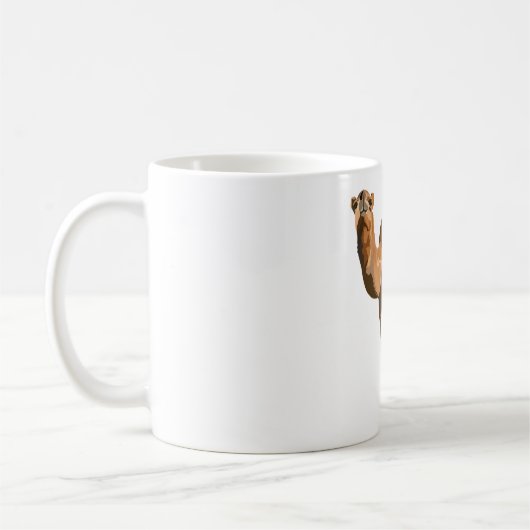 Cはラクダ用 コーヒーマグカップ (左)