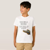 Cはワニの飼育員だ Tシャツ (正面フル)