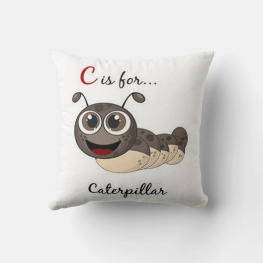 Cは毛虫の薬だ クッション (裏面)