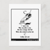 Cは猫だった ポストカード (正面)