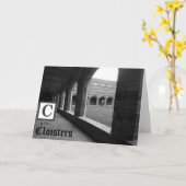 Cは白黒のグリーティングカード用です カード (黄色い花)