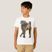CはChacma Baboonのためだ Tシャツ (正面フル)