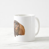 CはCollated Brown Lemur用 コーヒーマグカップ (正面右)