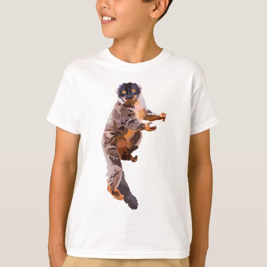 CはCommon Brown Lemur用 Tシャツ (正面)