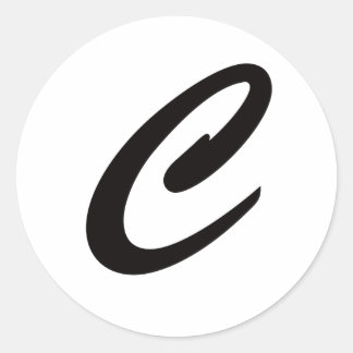 CはCookie用 ラウンドシール