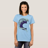 CはCrestedヤモリのワイシャツのためです Tシャツ (正面フル)