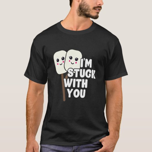 Cをマシュマロ焚き火で焼くのはもう我慢できない Tシャツ (正面)