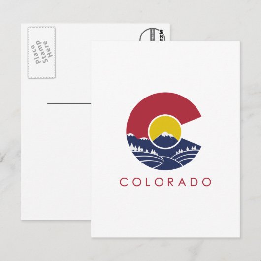 Cコロラド ポストカード (正面/裏面)