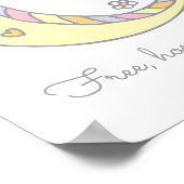 Cモノグラムアートシャーロット女の子の名前の意味ポスター ポスター (角)